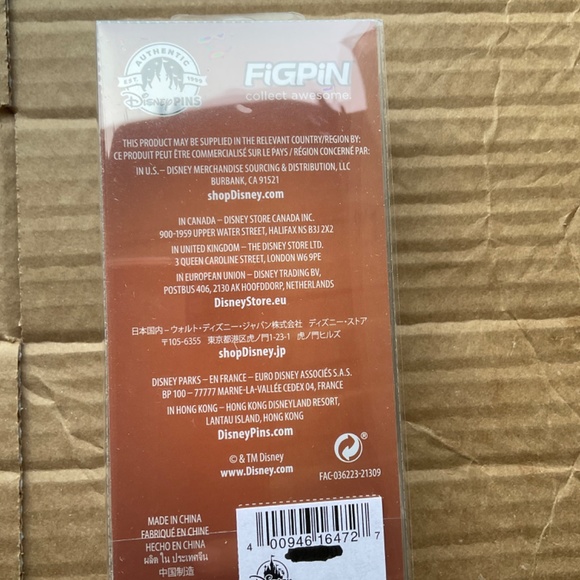 Disney parks Orange bird fig pin - Picture 3 of 3